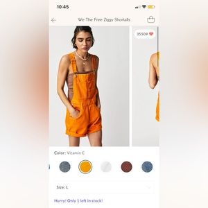 We The Free Ziggy Shortalls